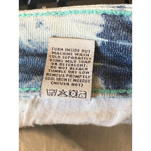 Tie Dye Denim Jeans Skinny Leg Casual Fashion Pants juniors 15 - Picture 9 of 9